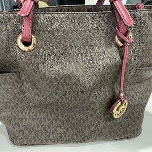 Michael Kors MK Monogram Handbag Tote